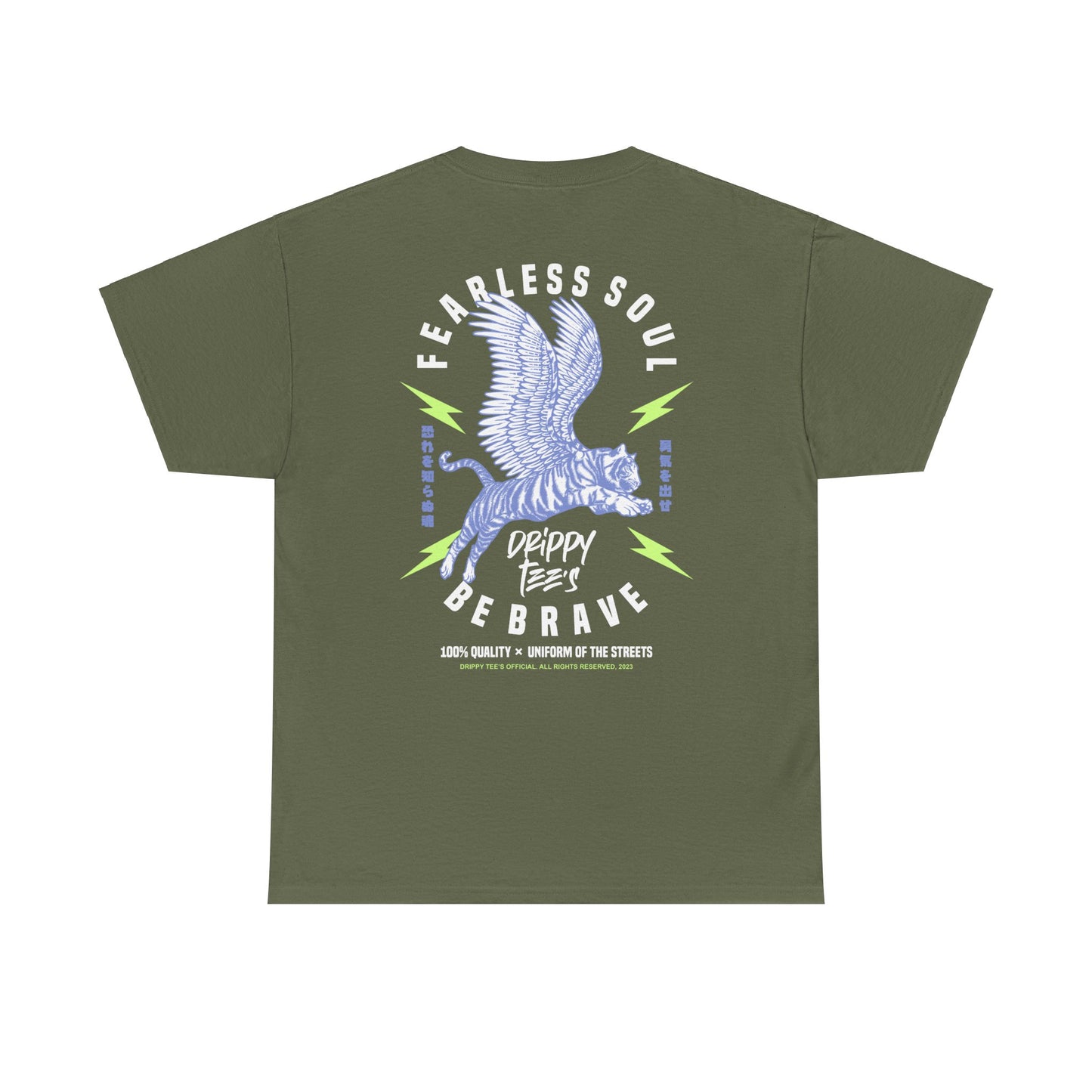 Drippy Tee's Fearless Soul Unisex Heavy Cotton Tee