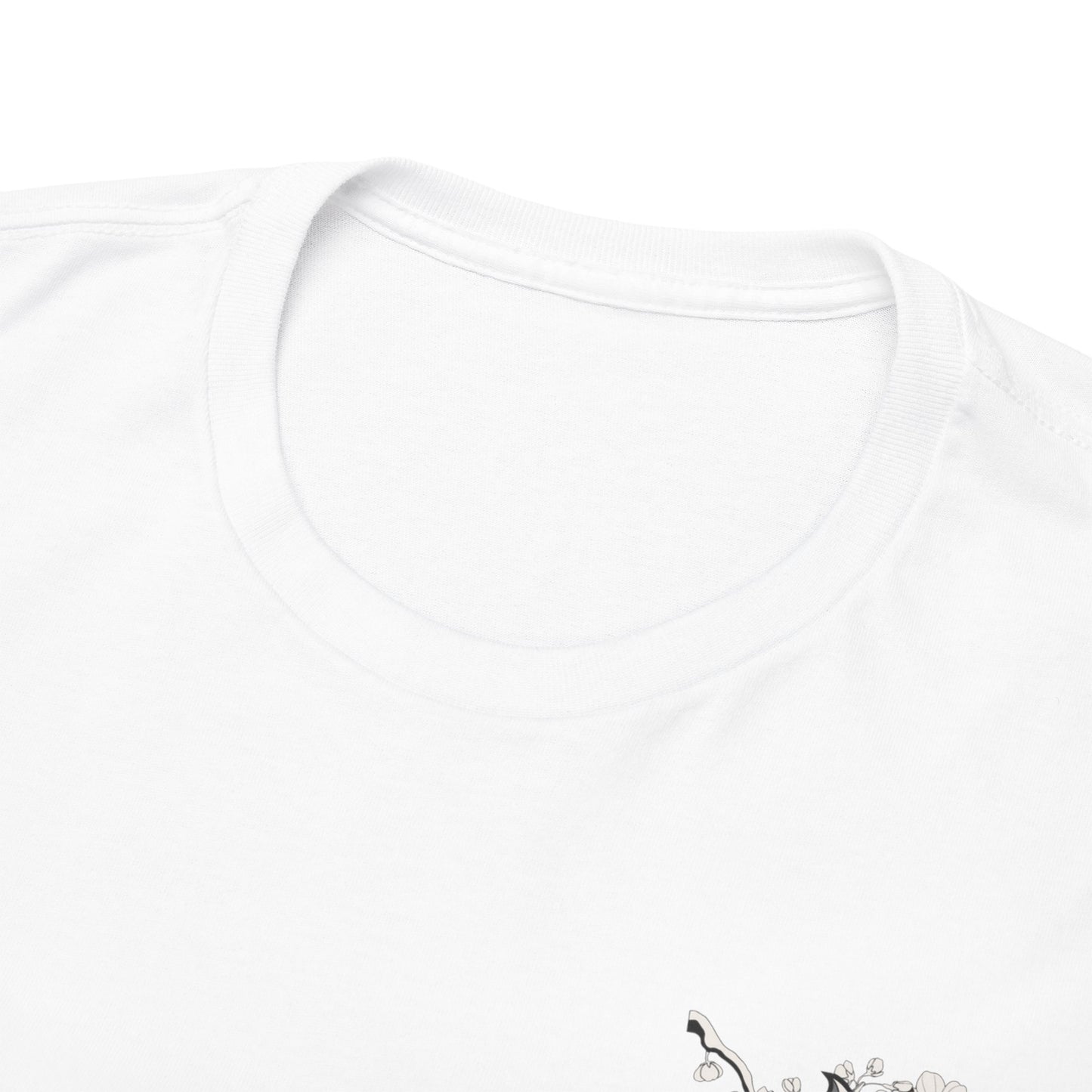Drippy Tees Samurai Skull Shirt Double Sided Unisex Heavy Cotton Tee