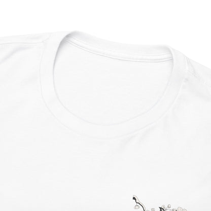 Drippy Tees Samurai Skull Shirt Double Sided Unisex Heavy Cotton Tee