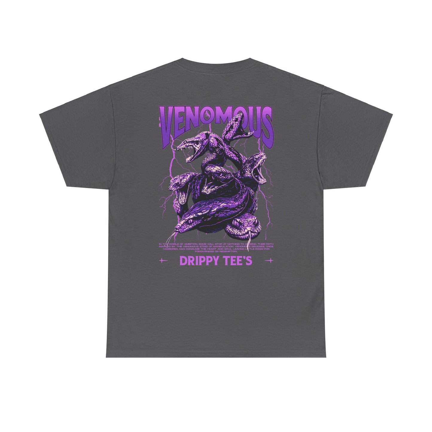 Drippy Tee's Venomous Unisex Heavy Cotton Tee
