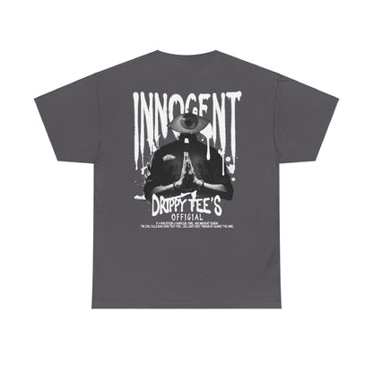Drippy Tee's Innocent Unisex Heavy Cotton Tee