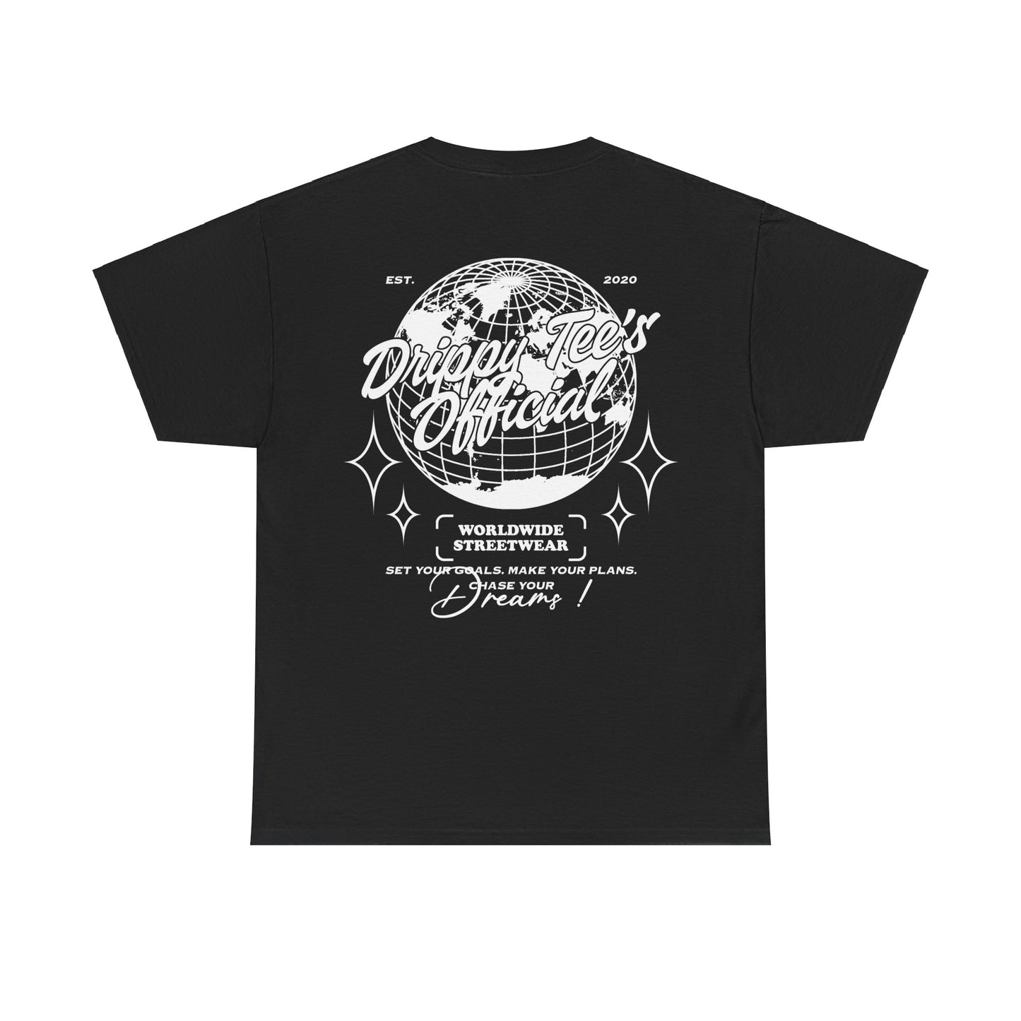 Drippy Tee's Chase Your Dreams Unisex Heavy Cotton Tee