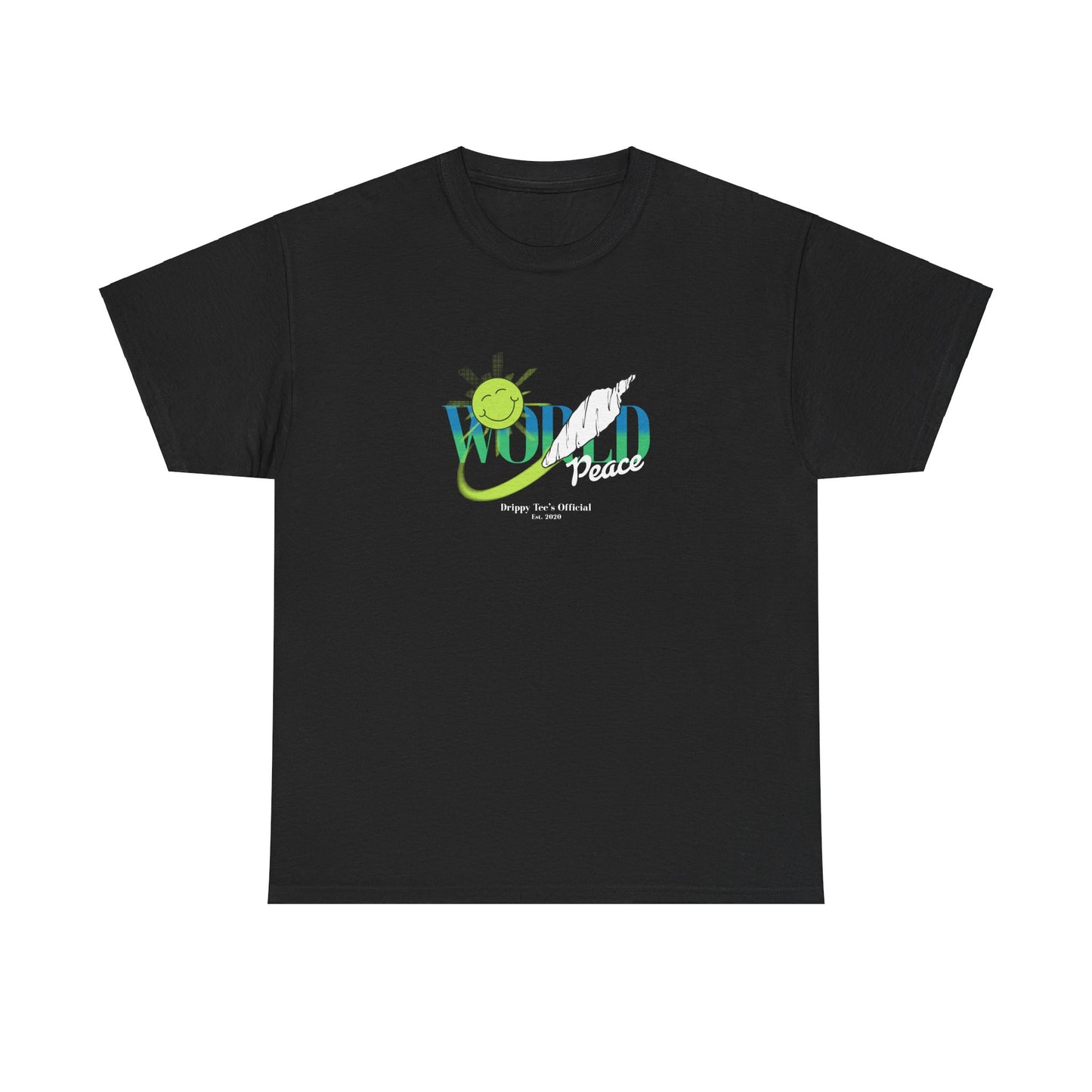 Drippy Tee's World Peace Unisex Heavy Cotton Tee