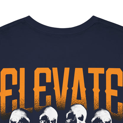 Drippy Tee's Elevate Skull Unisex Heavy Cotton Tee