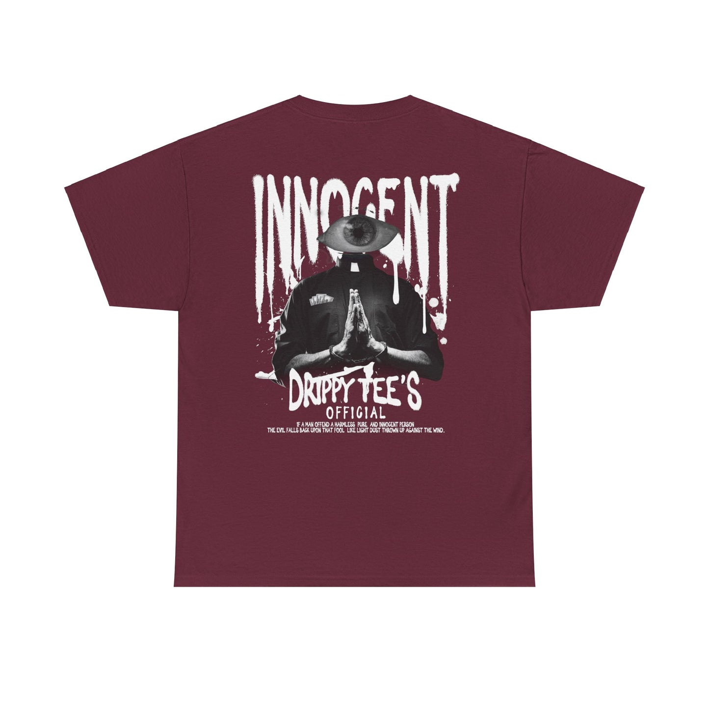 Drippy Tee's Innocent Unisex Heavy Cotton Tee