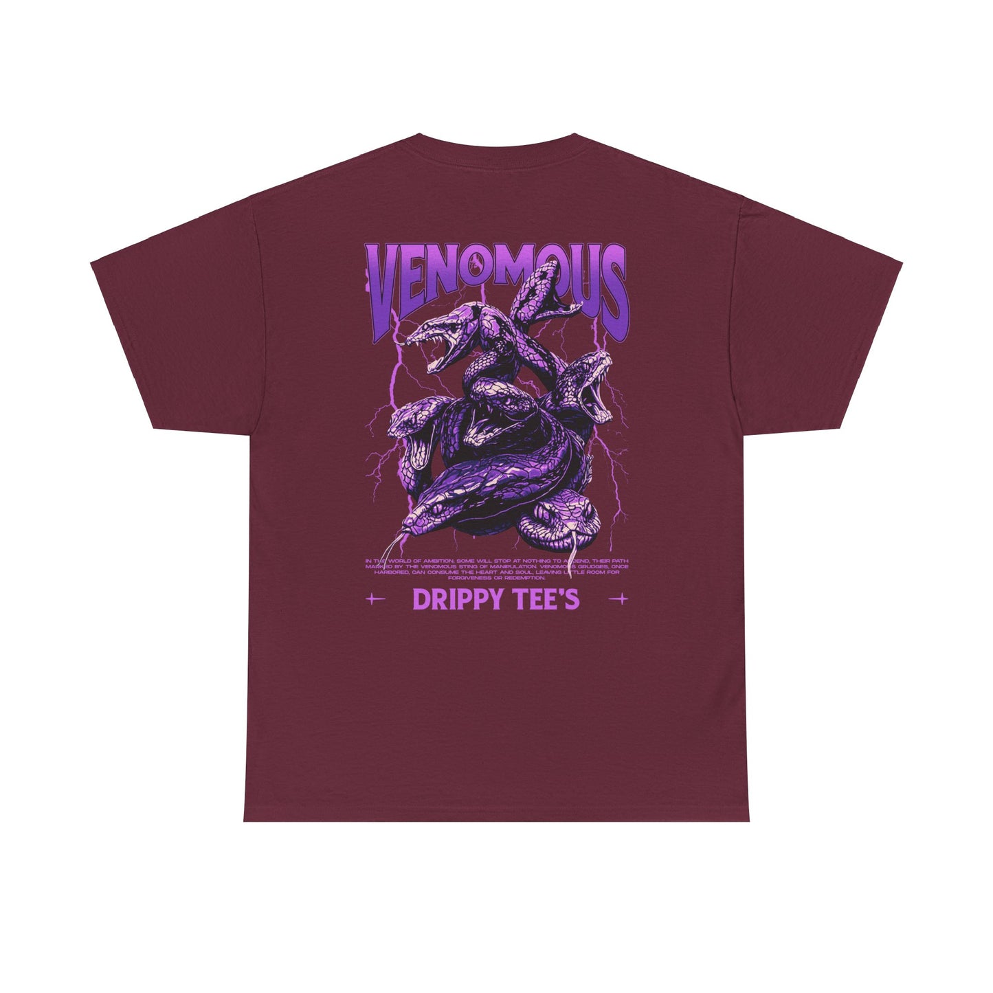 Drippy Tee's Venomous Unisex Heavy Cotton Tee