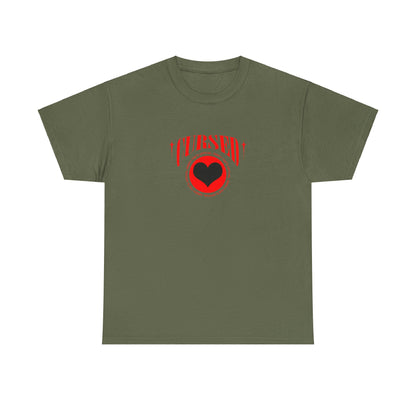 Drippy Tee's Cursed Heart Unisex Heavy Cotton Tee