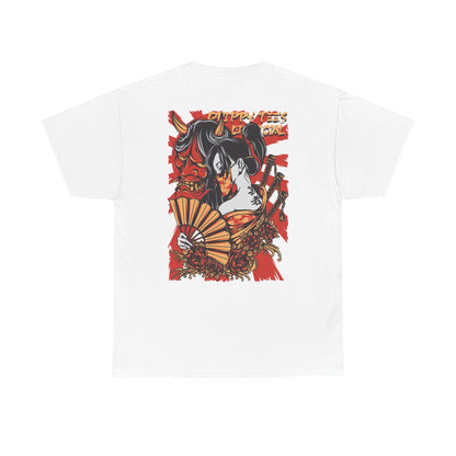 Drippy Tee's Geisha Oni Unisex Heavy Cotton Tee