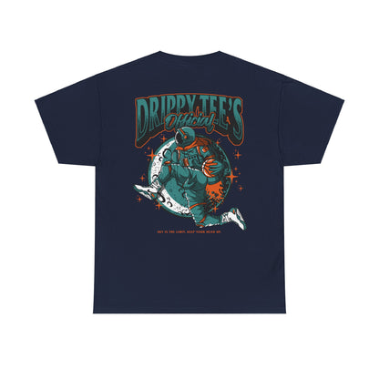 Drippy Tee's Astro Baller Unisex Heavy Cotton Tee