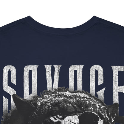 Drippy Tee's Savage Unisex Heavy Cotton Tee