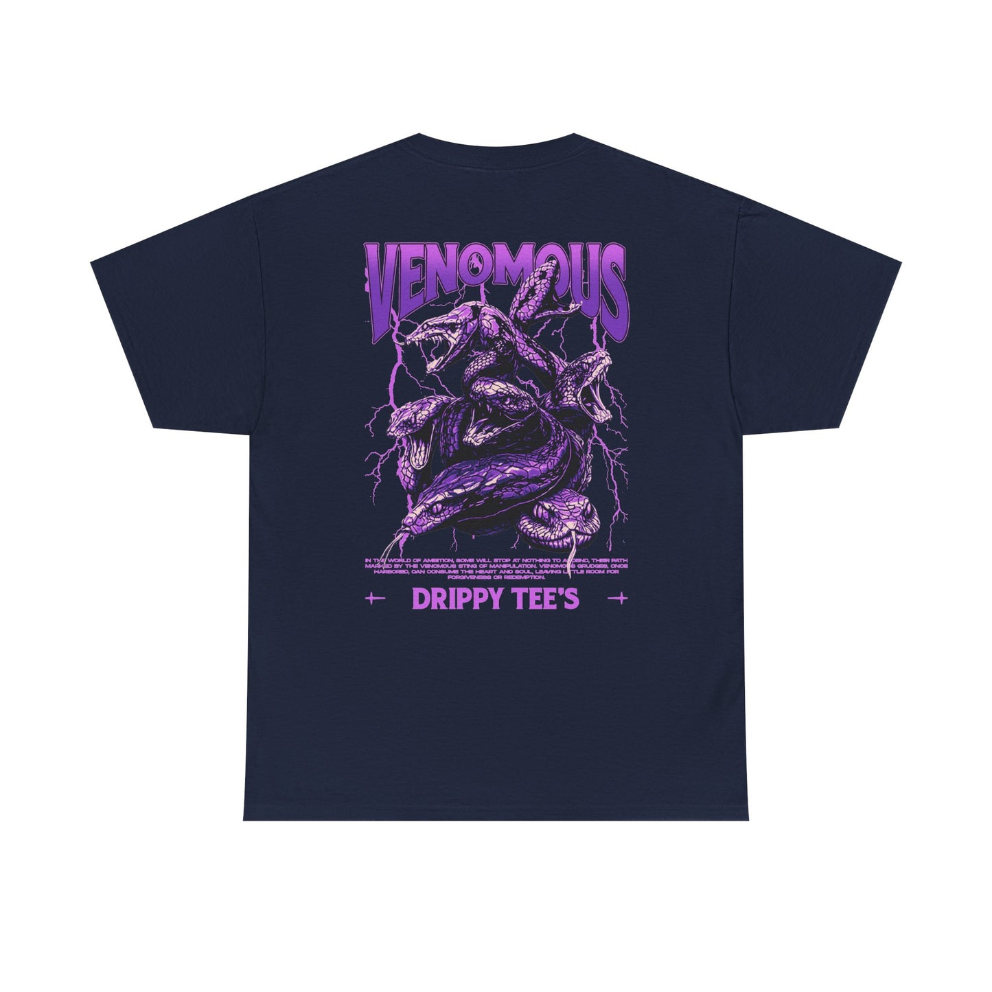 Drippy Tee's Venomous Unisex Heavy Cotton Tee