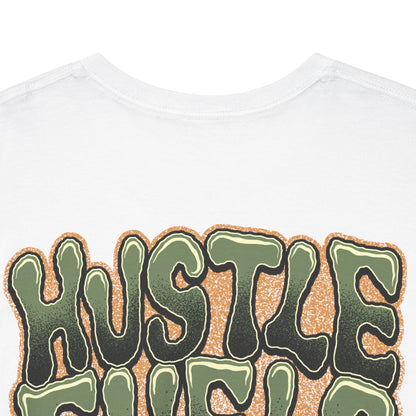 Drippy Tee's Hustle Fuels Dreams Unisex Heavy Cotton Tee