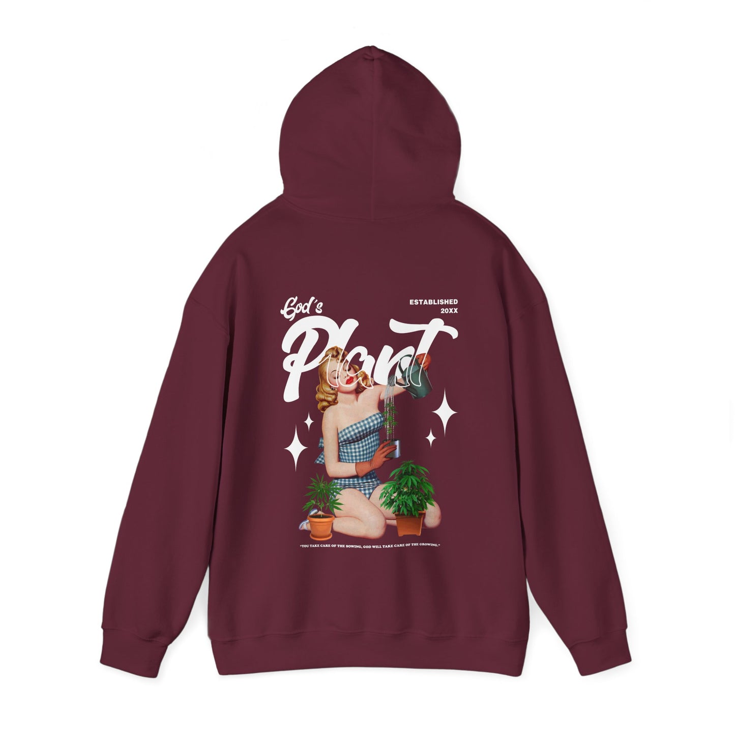 DTO God's Plant Unisex Heavy Blend™ Hooded Sweatshirt