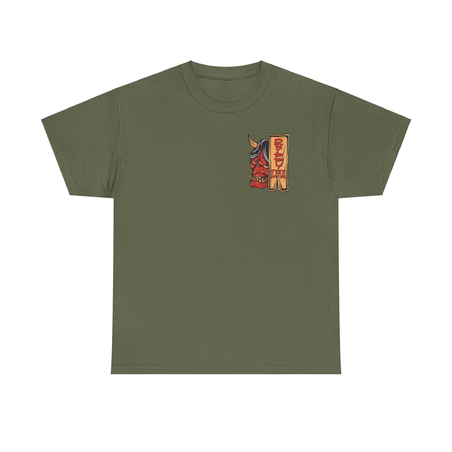 Drippy Tee's Geisha Oni Unisex Heavy Cotton Tee