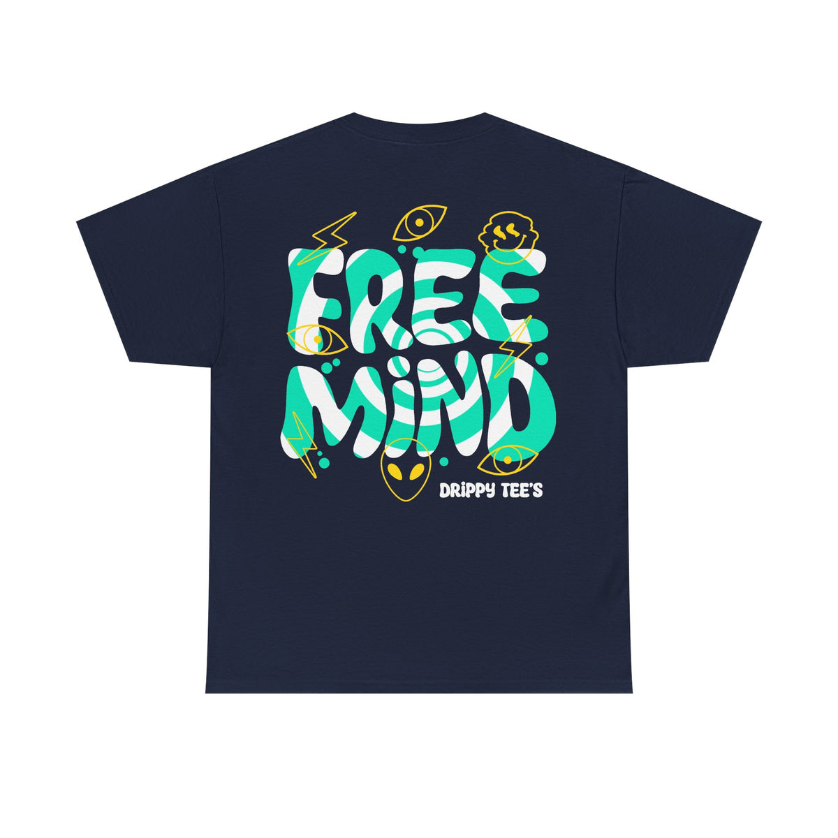 Drippy Tee's Free Mind Unisex Heavy Cotton Tee