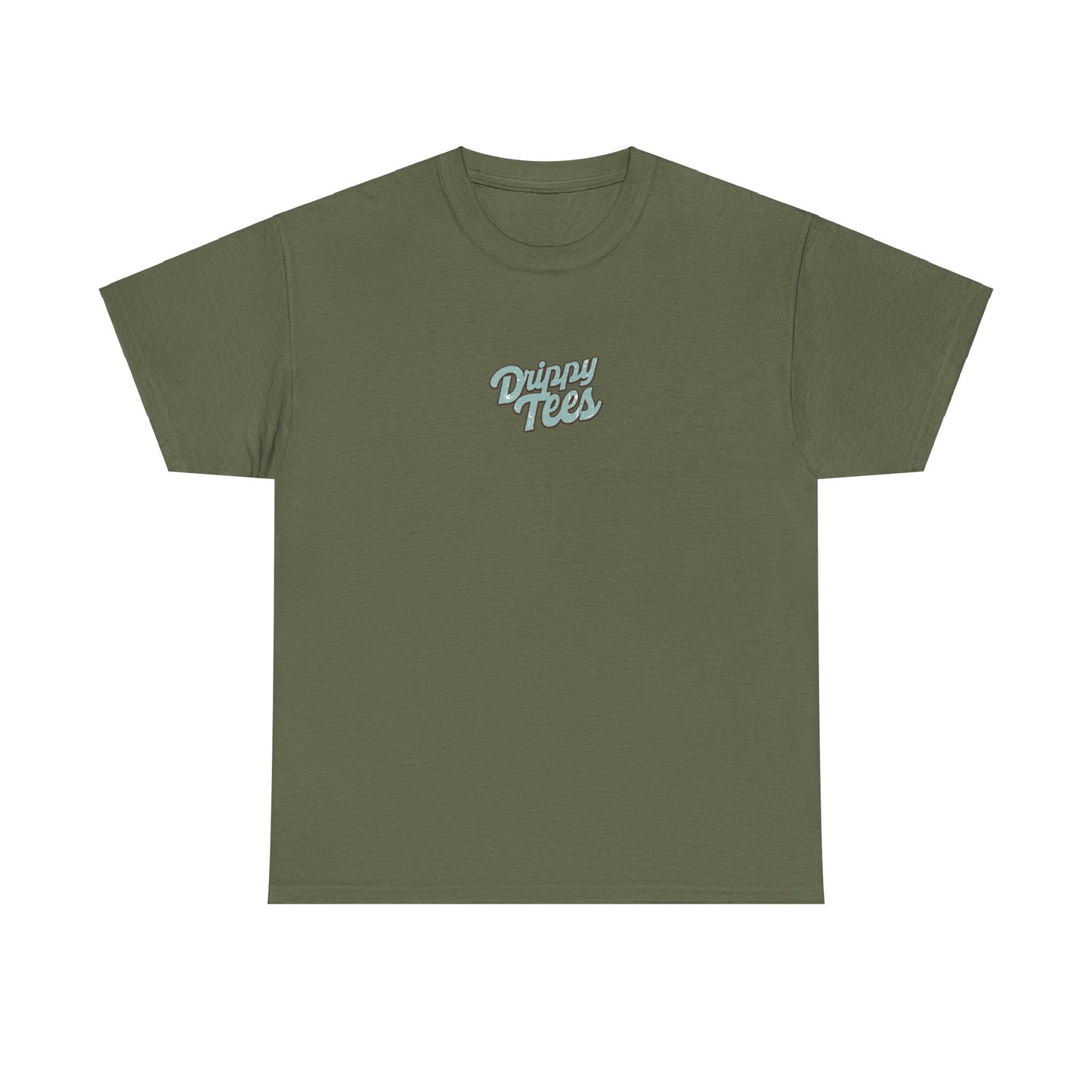 Drippy Tee's Summer Paradise Unisex Heavy Cotton Tee - Retro Beach Vibe Shirt