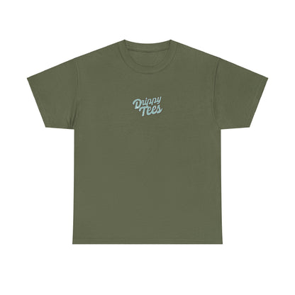 Drippy Tee's Summer Paradise Unisex Heavy Cotton Tee - Retro Beach Vibe Shirt