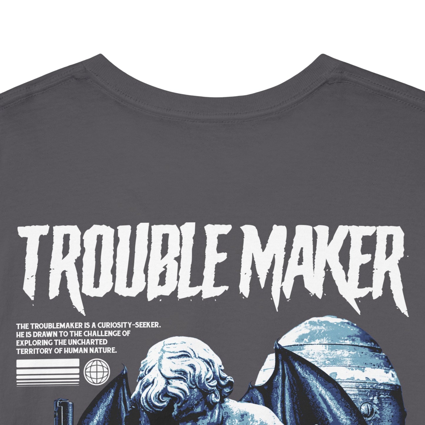Drippy Tee's Trouble Maker Unisex Heavy Cotton Tee