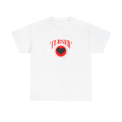 Drippy Tee's Cursed Heart Unisex Heavy Cotton Tee