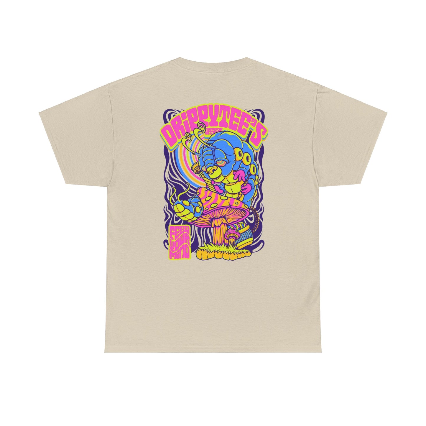 Drippy Tee's Absolem Feed Your Mind Unisex Heavy Cotton Tee