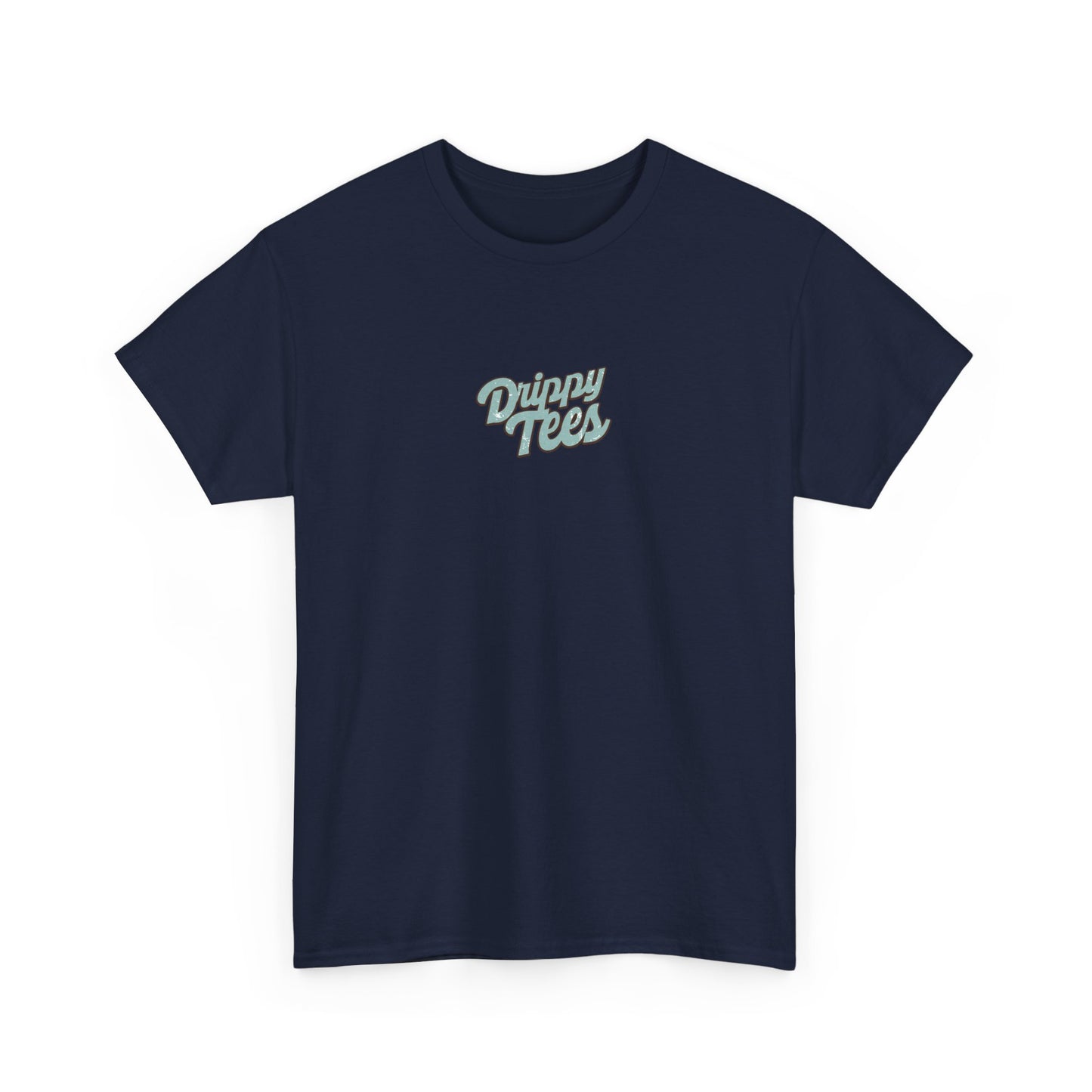 Drippy Tee's Summer Paradise Unisex Heavy Cotton Tee - Retro Beach Vibe Shirt