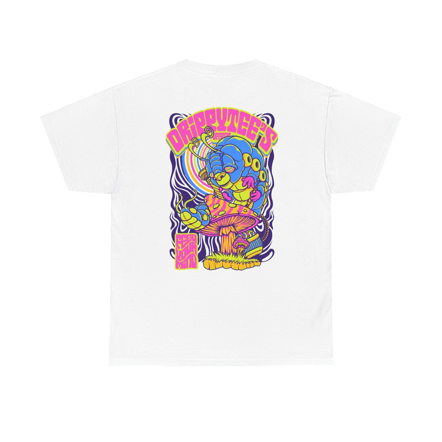 Drippy Tee's Absolem Feed Your Mind Unisex Heavy Cotton Tee