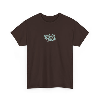 Drippy Tee's Summer Paradise Unisex Heavy Cotton Tee - Retro Beach Vibe Shirt