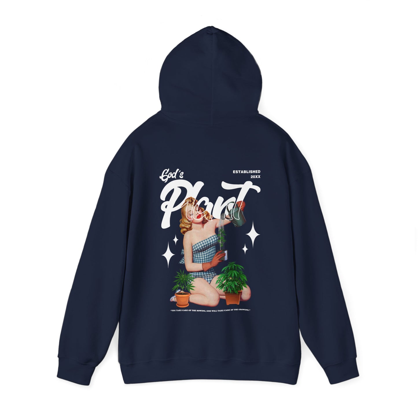 DTO God's Plant Unisex Heavy Blend™ Hooded Sweatshirt