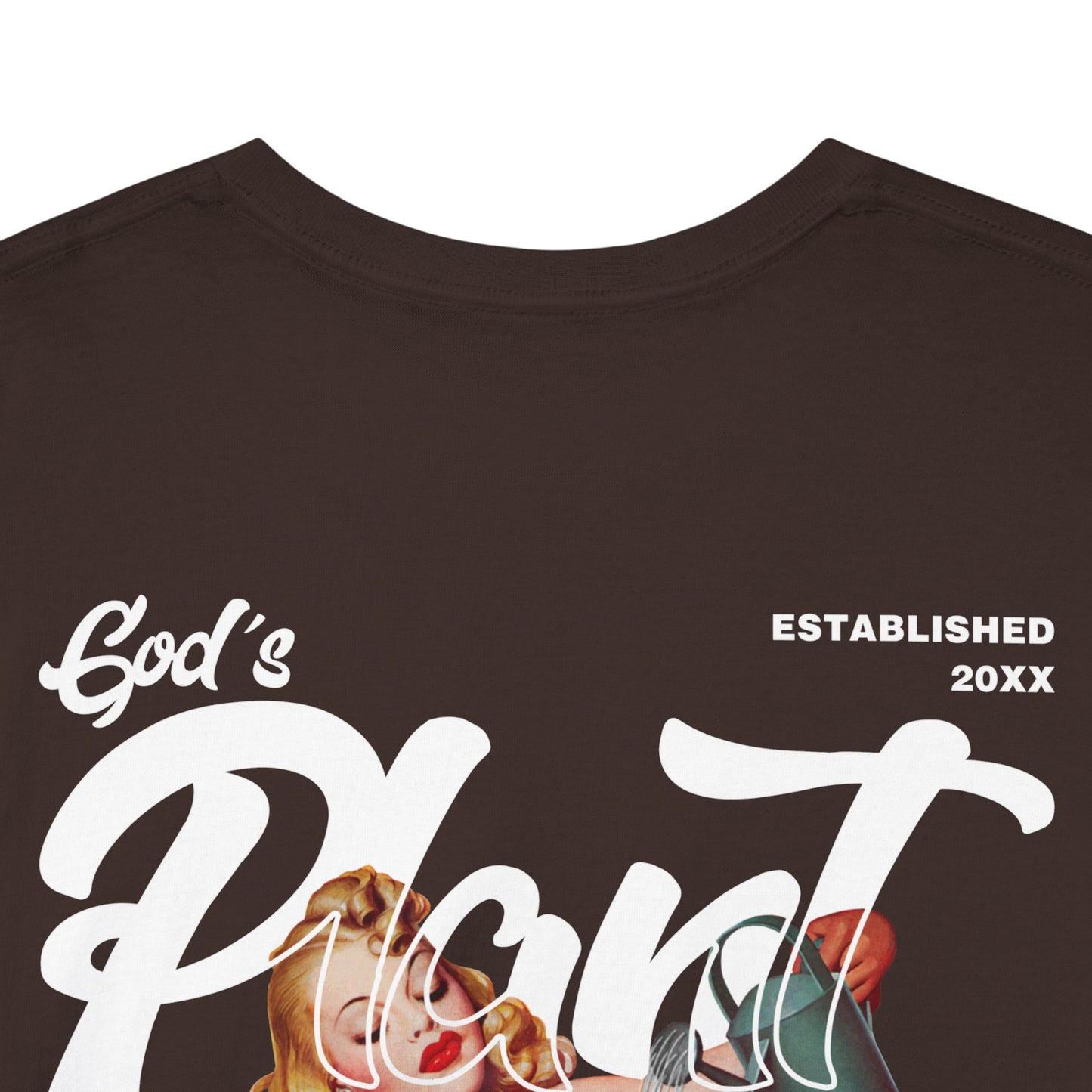 Drippy Tee's God's Plant Unisex Heavy Cotton Tee