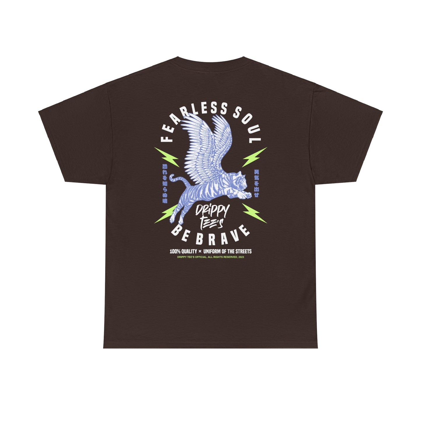 Drippy Tee's Fearless Soul Unisex Heavy Cotton Tee
