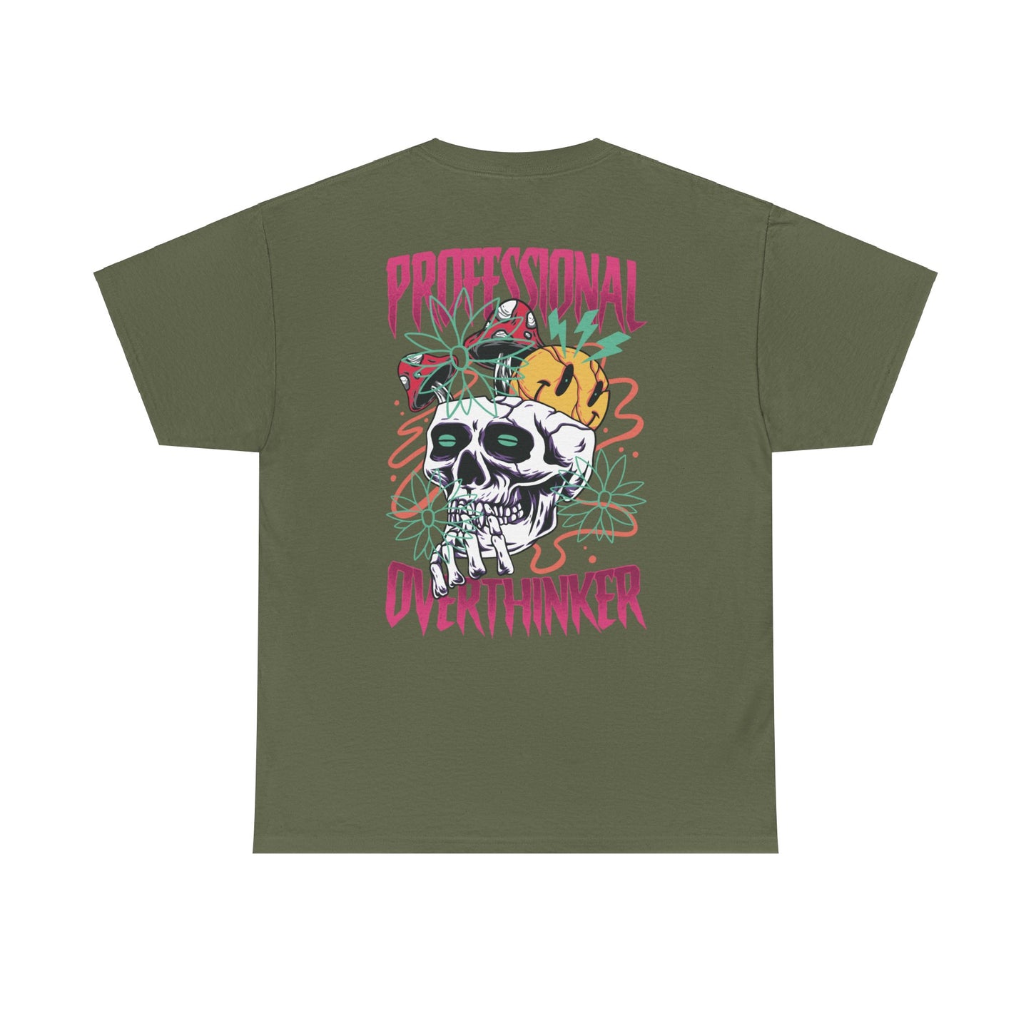 Drippy Tee's Professional Overthinker Unisex Heavy Cotton Tee