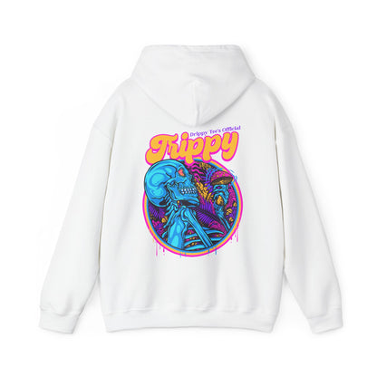 DTO Trippy Skull Unisex Heavy Blend™ Hooded Sweatshirt