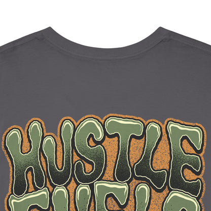 Drippy Tee's Hustle Fuels Dreams Unisex Heavy Cotton Tee