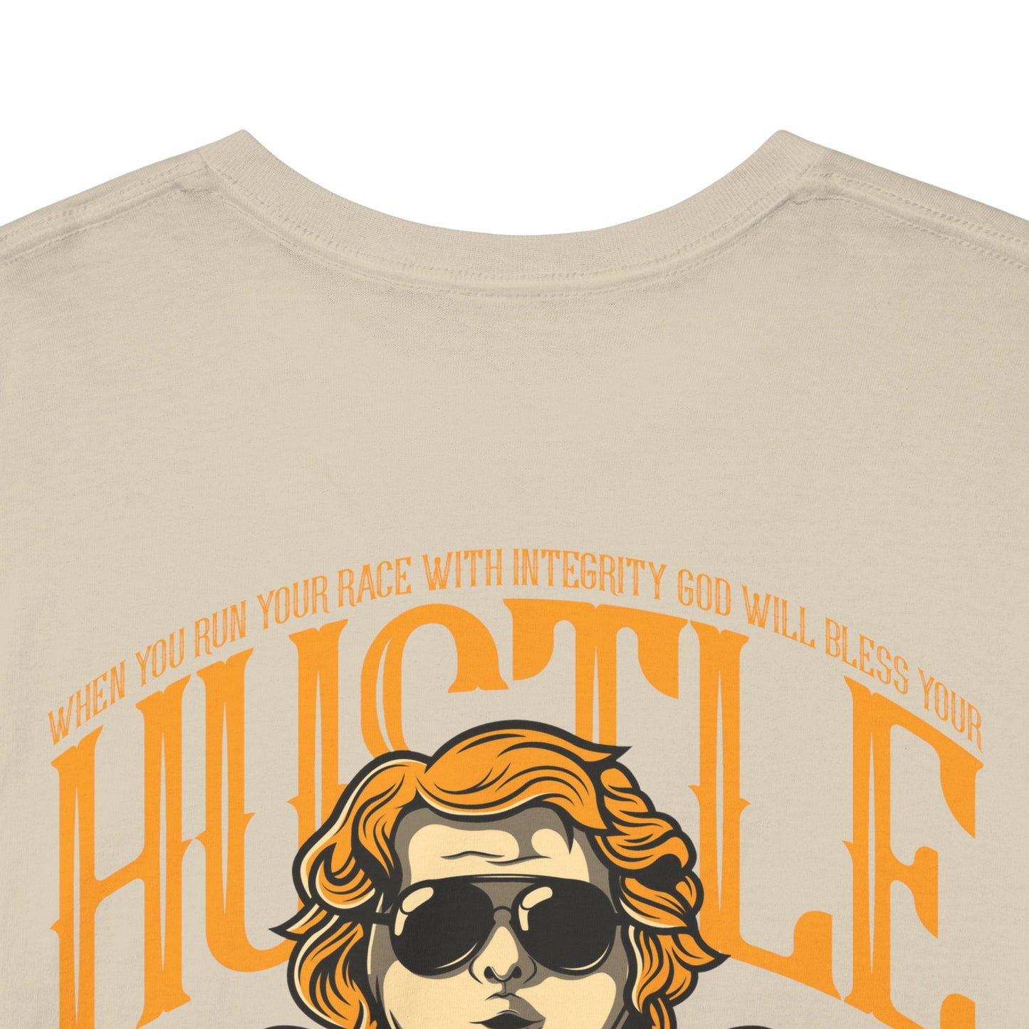 Drippy Tee's Hustle Angle Unisex Heavy Cotton Tee