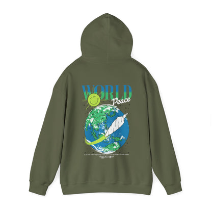 DTO World Peace Unisex Heavy Blend™ Hooded Sweatshirt