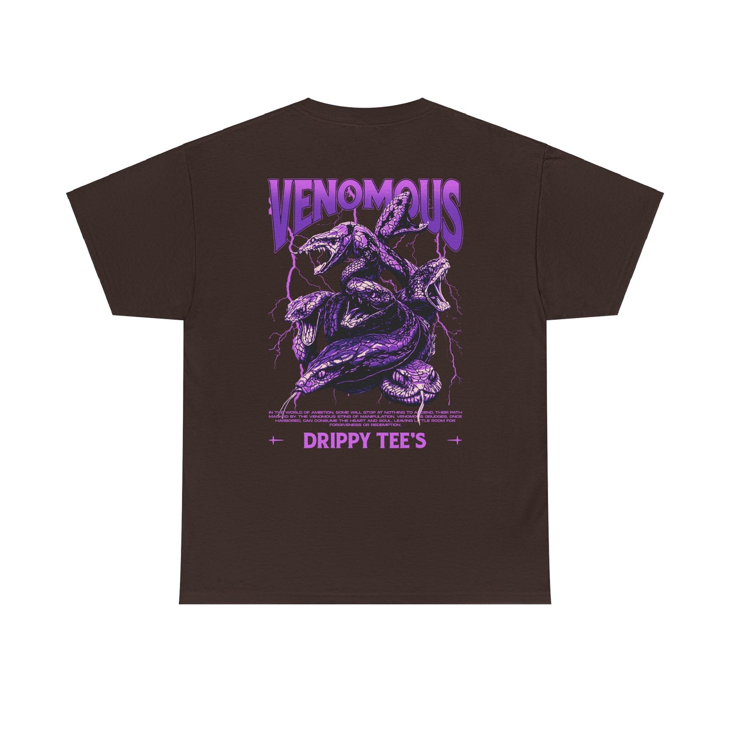 Drippy Tee's Venomous Unisex Heavy Cotton Tee