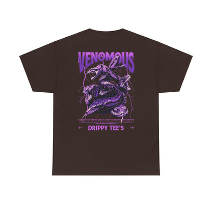 Drippy Tee's Venomous Unisex Heavy Cotton Tee