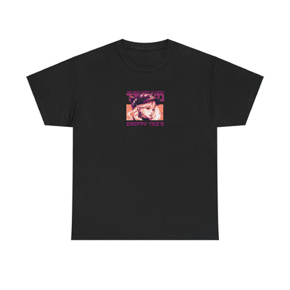 Drippy Tee's Neon Tokyo Unisex Heavy Cotton Tee
