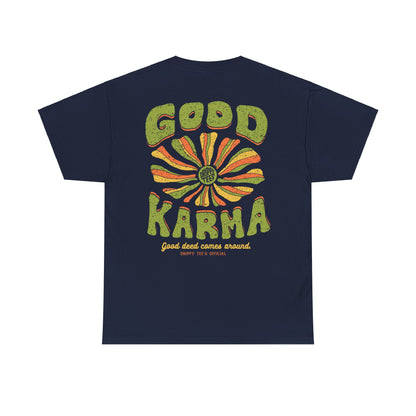 Drippy Tee's Good Karma Unisex Heavy Cotton Tee
