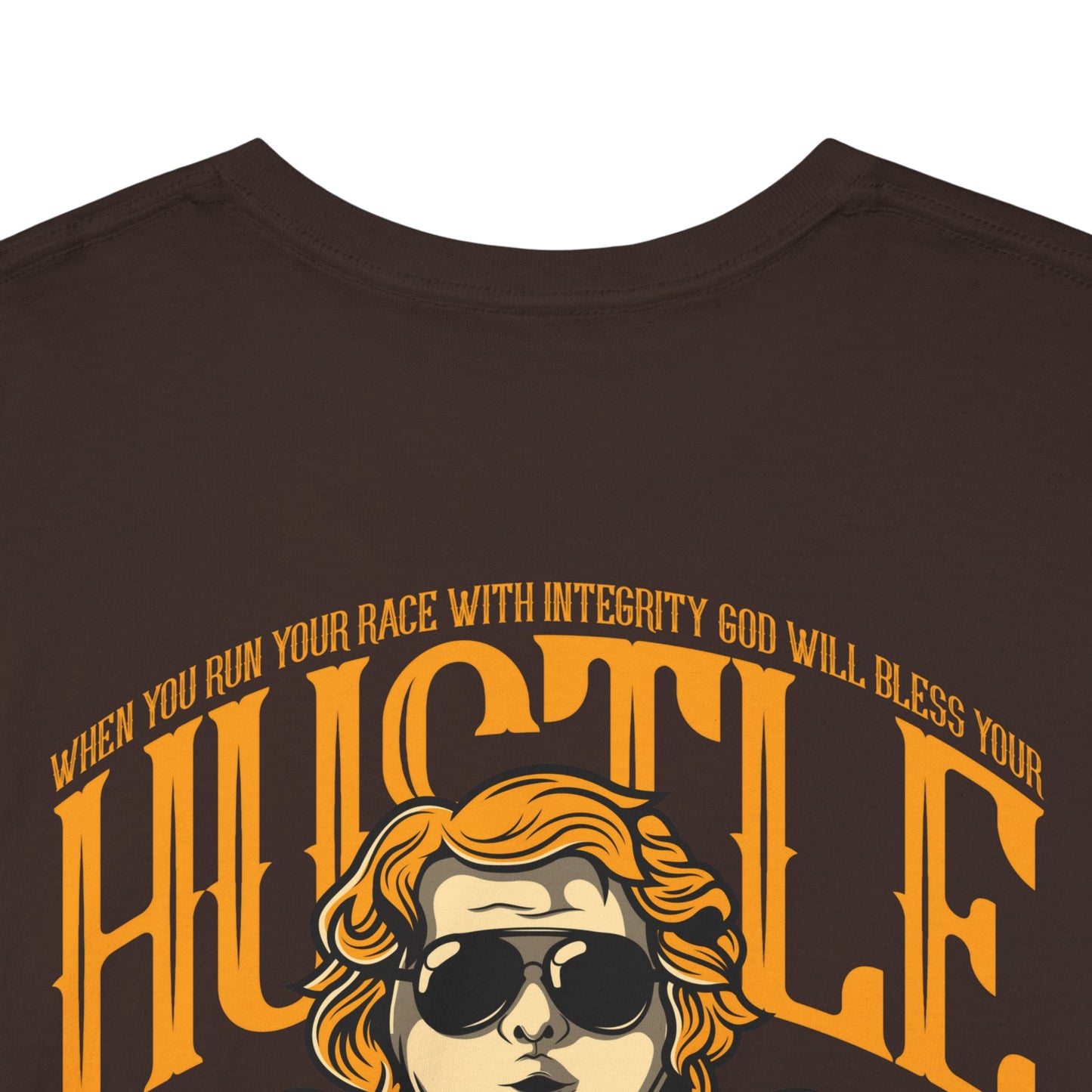 Drippy Tee's Hustle Angle Unisex Heavy Cotton Tee
