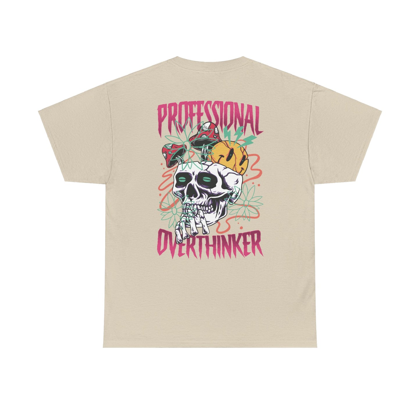 Drippy Tee's Professional Overthinker Unisex Heavy Cotton Tee