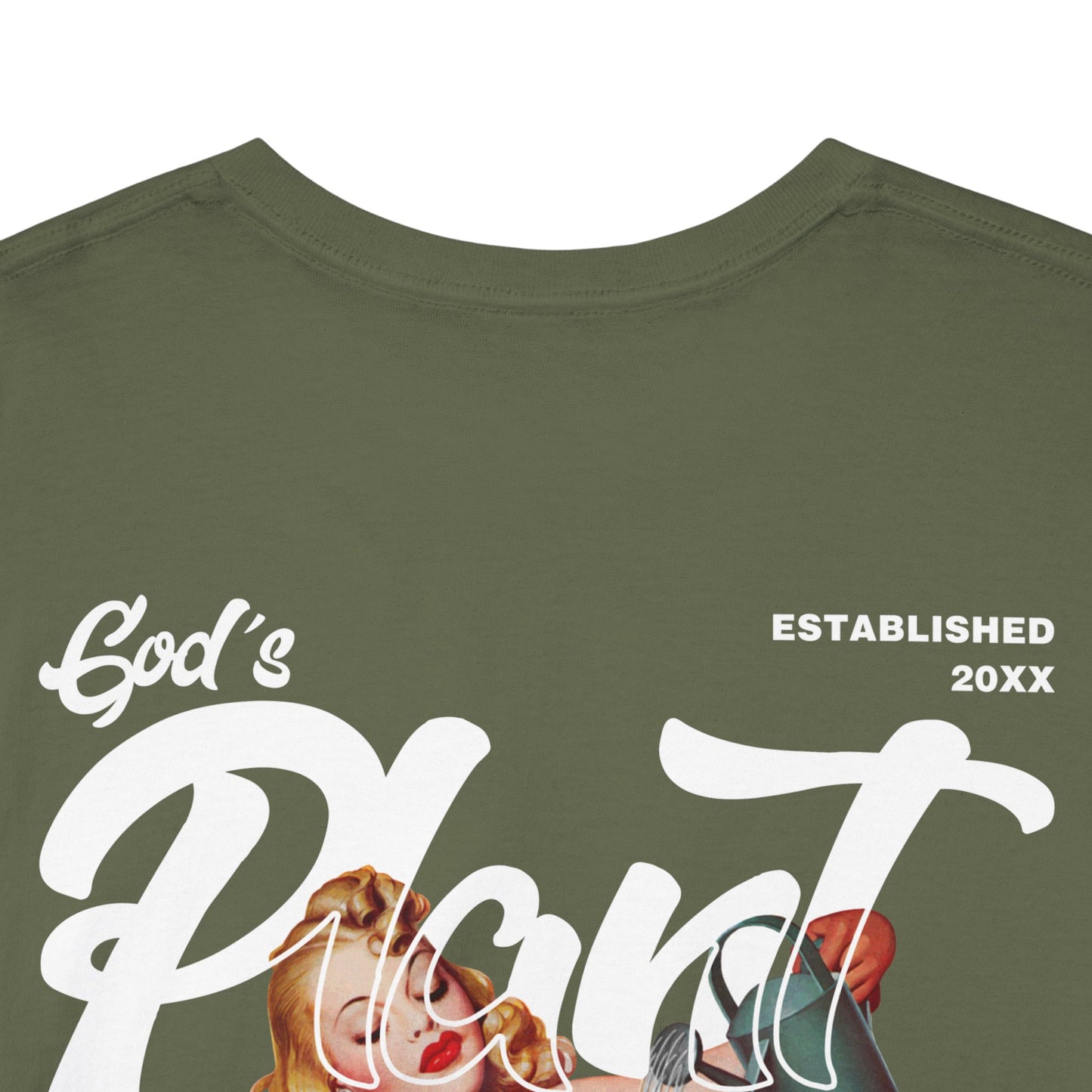 Drippy Tee's God's Plant Unisex Heavy Cotton Tee