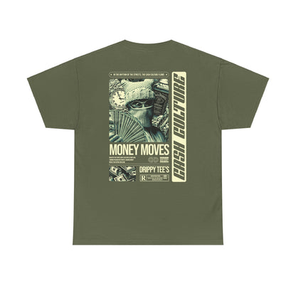 Drippy Tee's Cash Culture Unisex Heavy Cotton Tee