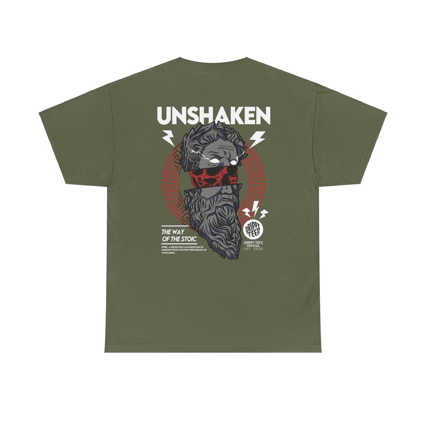 Drippy Tee's Unshaken Unisex Heavy Cotton Tee
