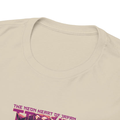 Drippy Tee's Neon Tokyo Unisex Heavy Cotton Tee