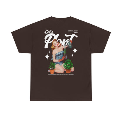 Drippy Tee's God's Plant Unisex Heavy Cotton Tee