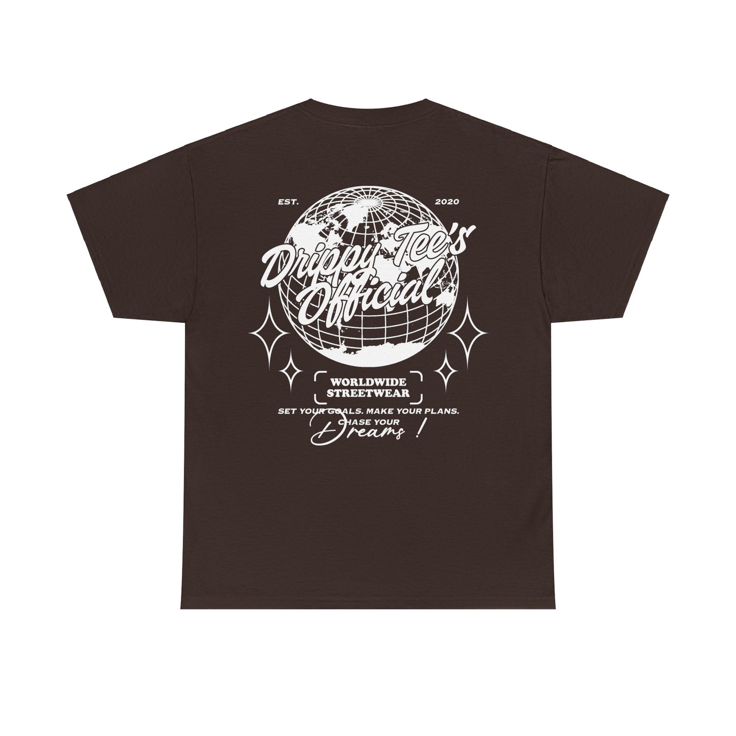Drippy Tee's Chase Your Dreams Unisex Heavy Cotton Tee