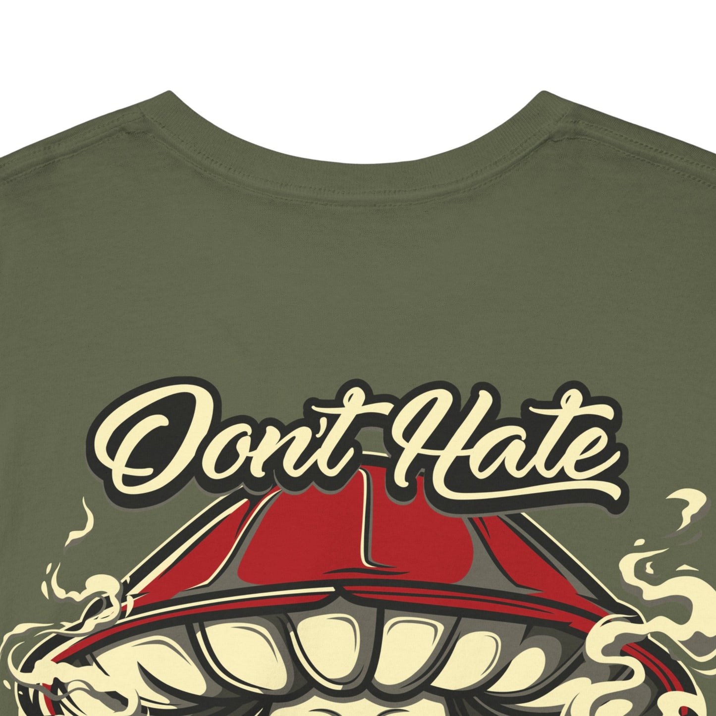 Drippy Tee's Don't Hate Meditate Unisex Heavy Cotton Tee