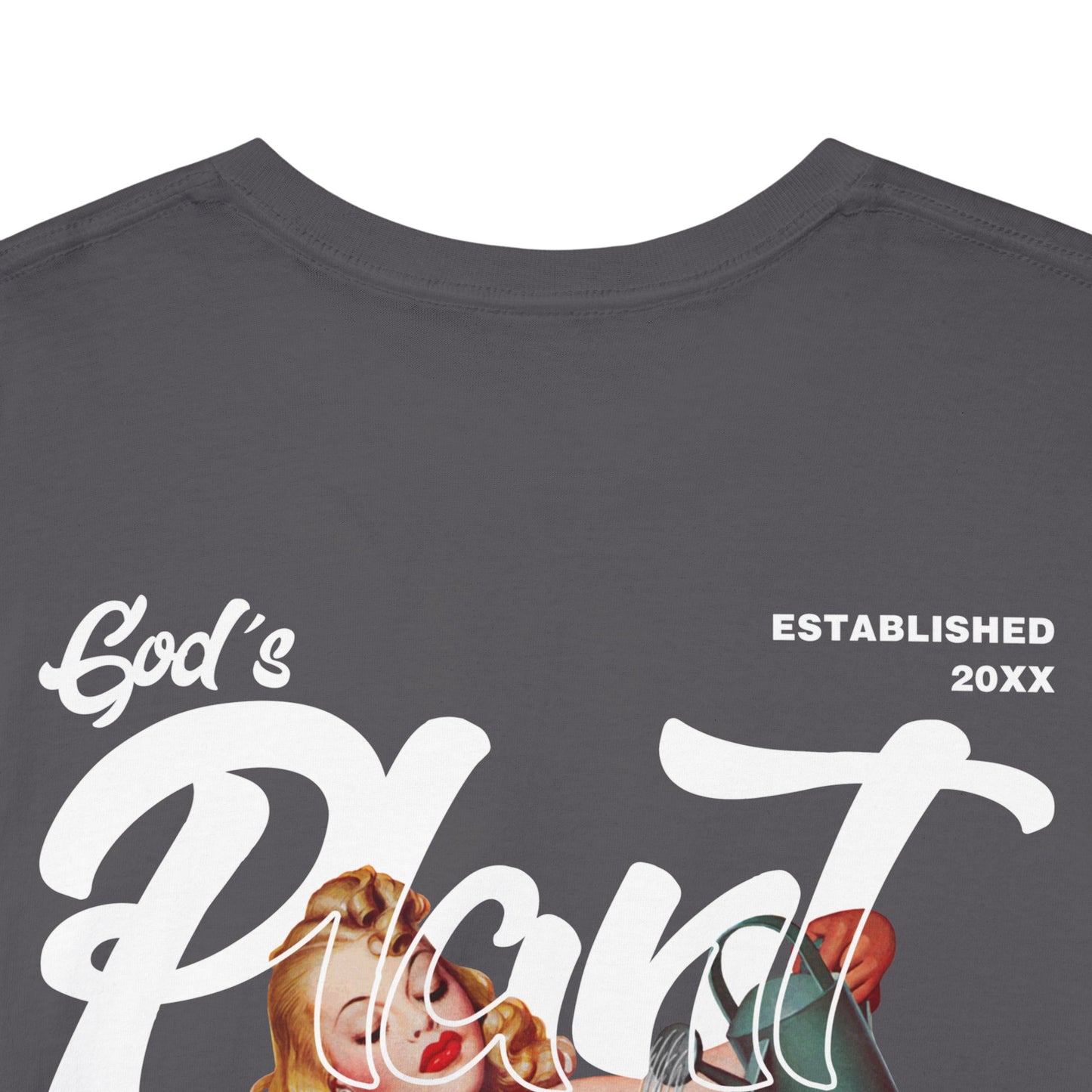 Drippy Tee's God's Plant Unisex Heavy Cotton Tee