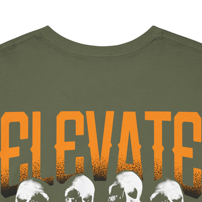 Drippy Tee's Elevate Skull Unisex Heavy Cotton Tee